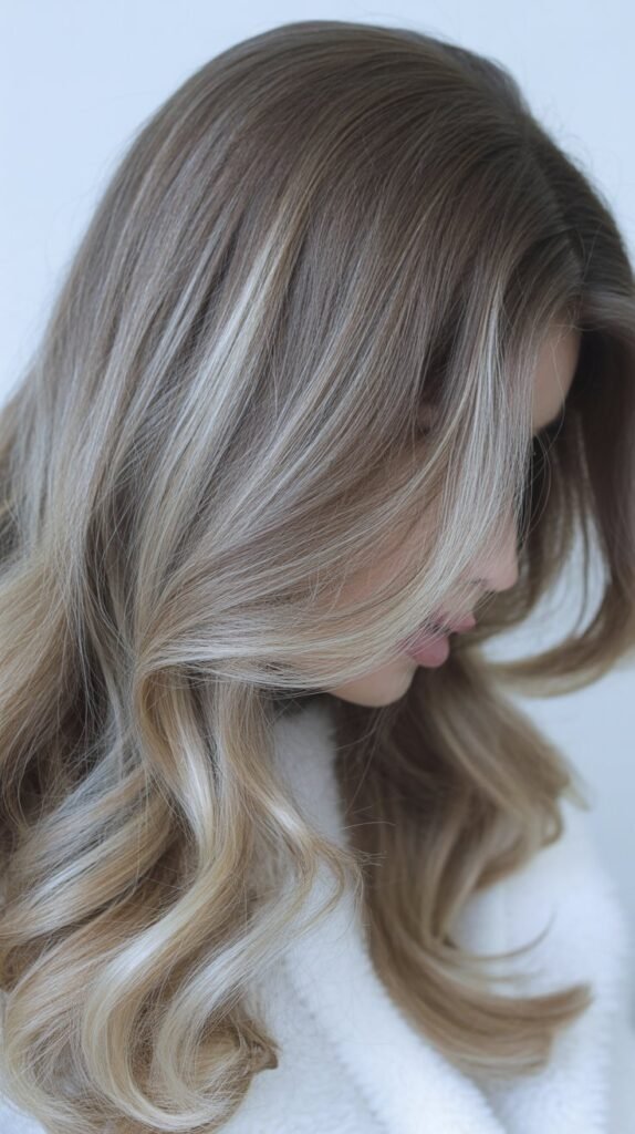 Classic Ash-Blonde Balayage
