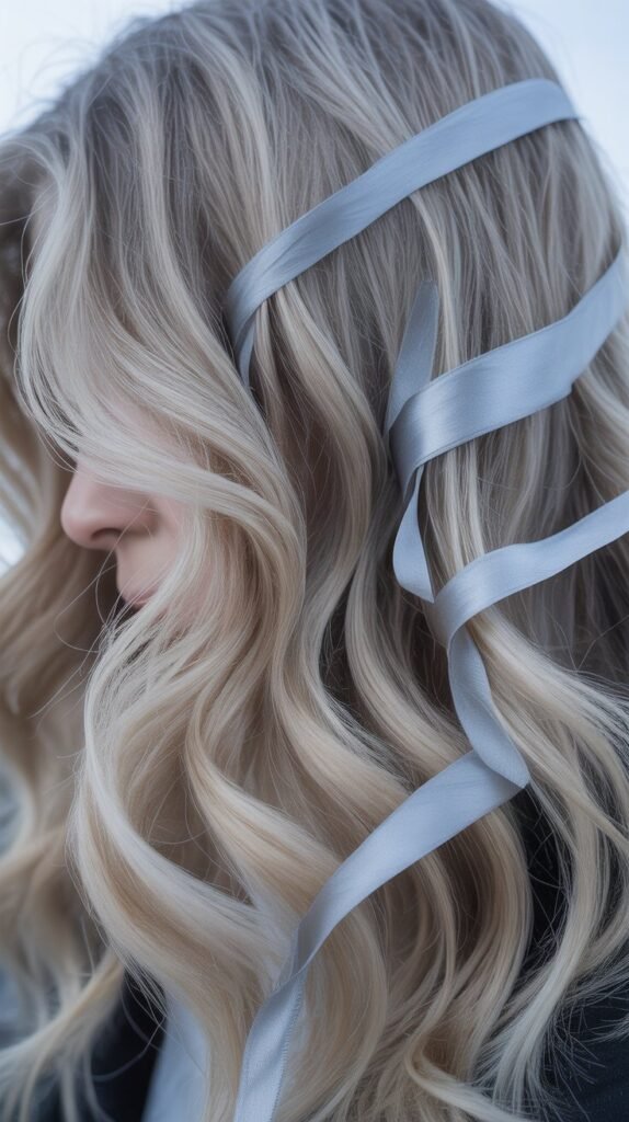 Silver-Ash Ribbon Highlights