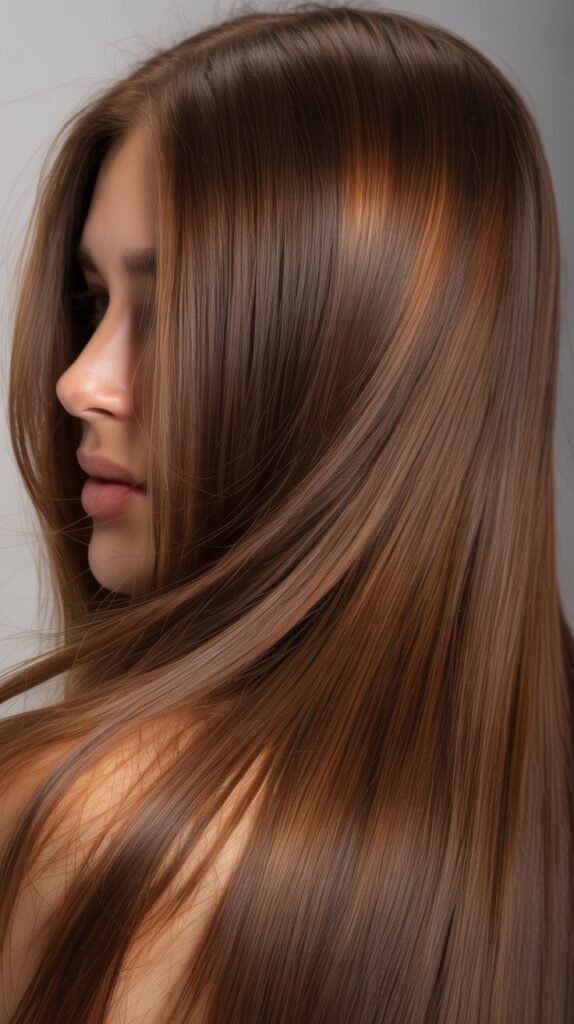 Subtle Caramel Balayage for Light Brown Hair