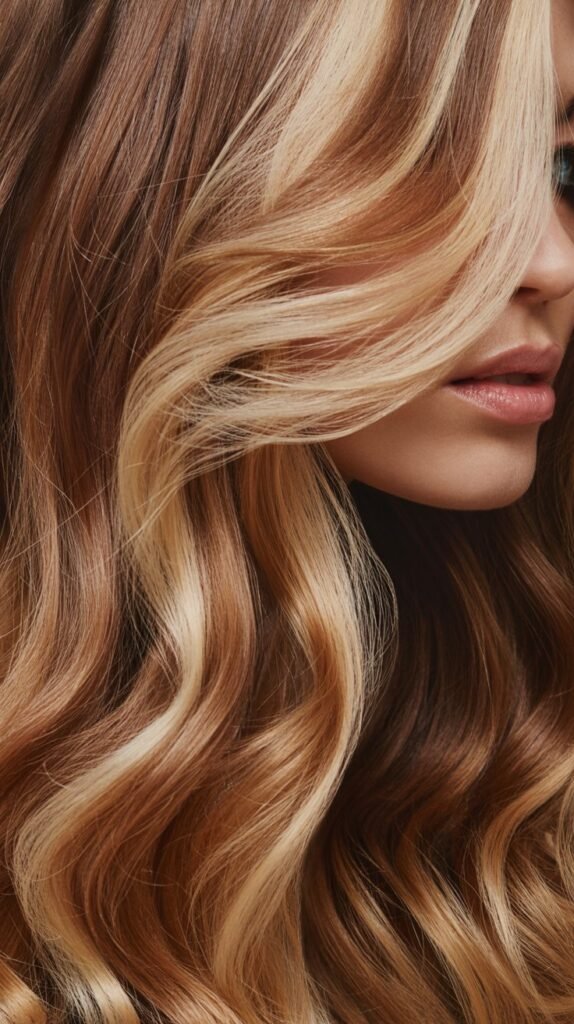 Champagne Blonde Accents