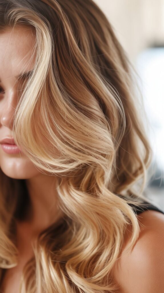 Beachy Blonde Waves