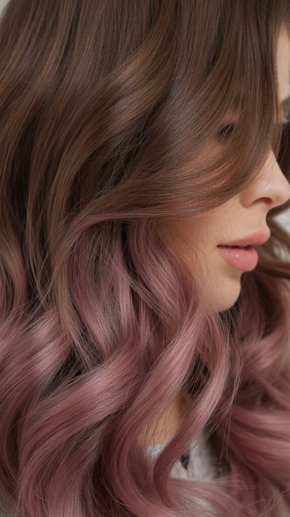 Smoky Mauve Under Ash Brown