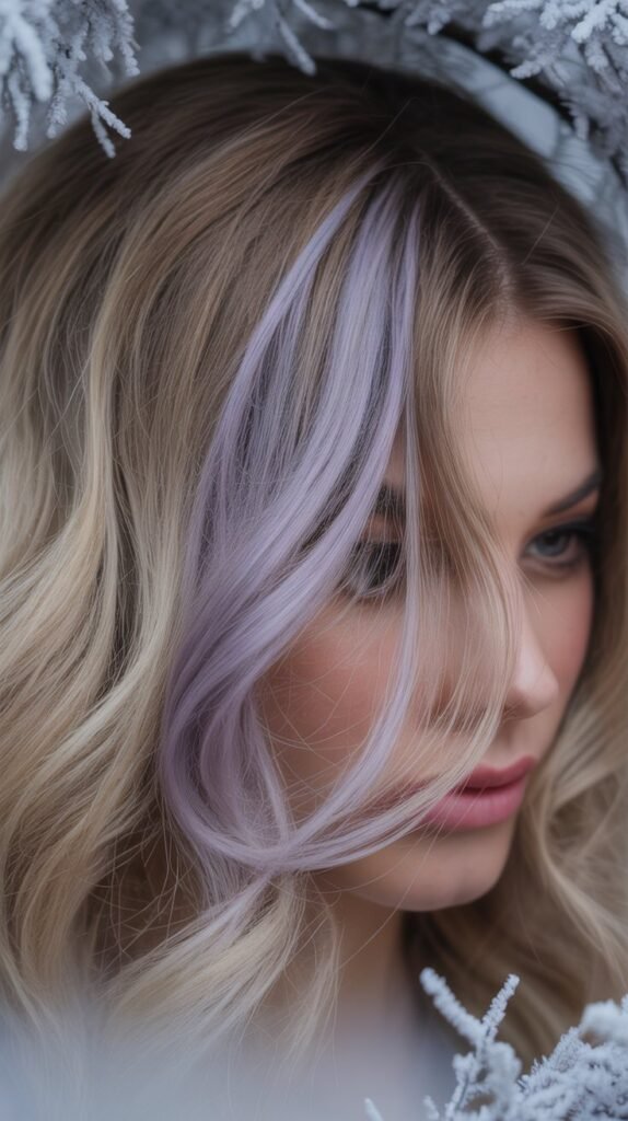Silver Lilac Beneath Dark Blonde