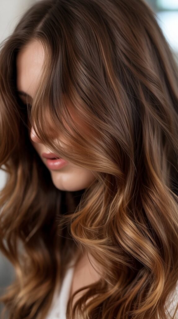 Dimensional Caramel Balayage