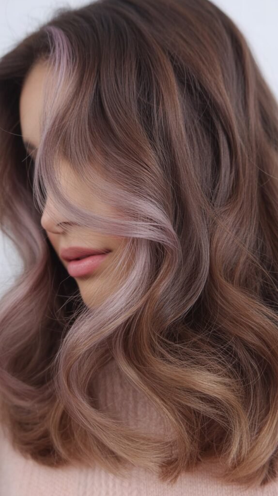 Smoky Blush Under Medium Brunette