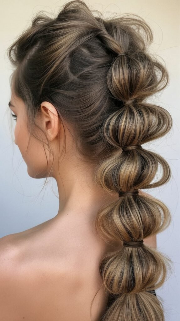 Pull-Through Braid Ponytail