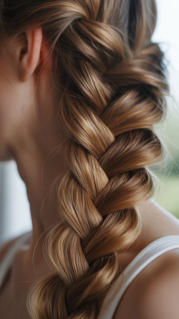 33 Adorable Kids' Hair Ideas That Keep Hair Out of the Face 27 Side Fishtail Braid
