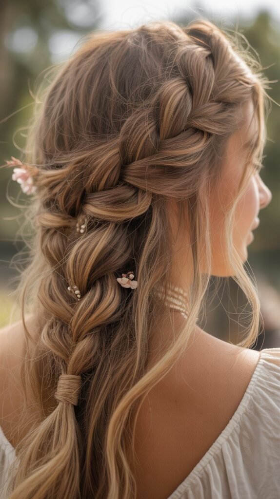 Messy Bohemian Braid