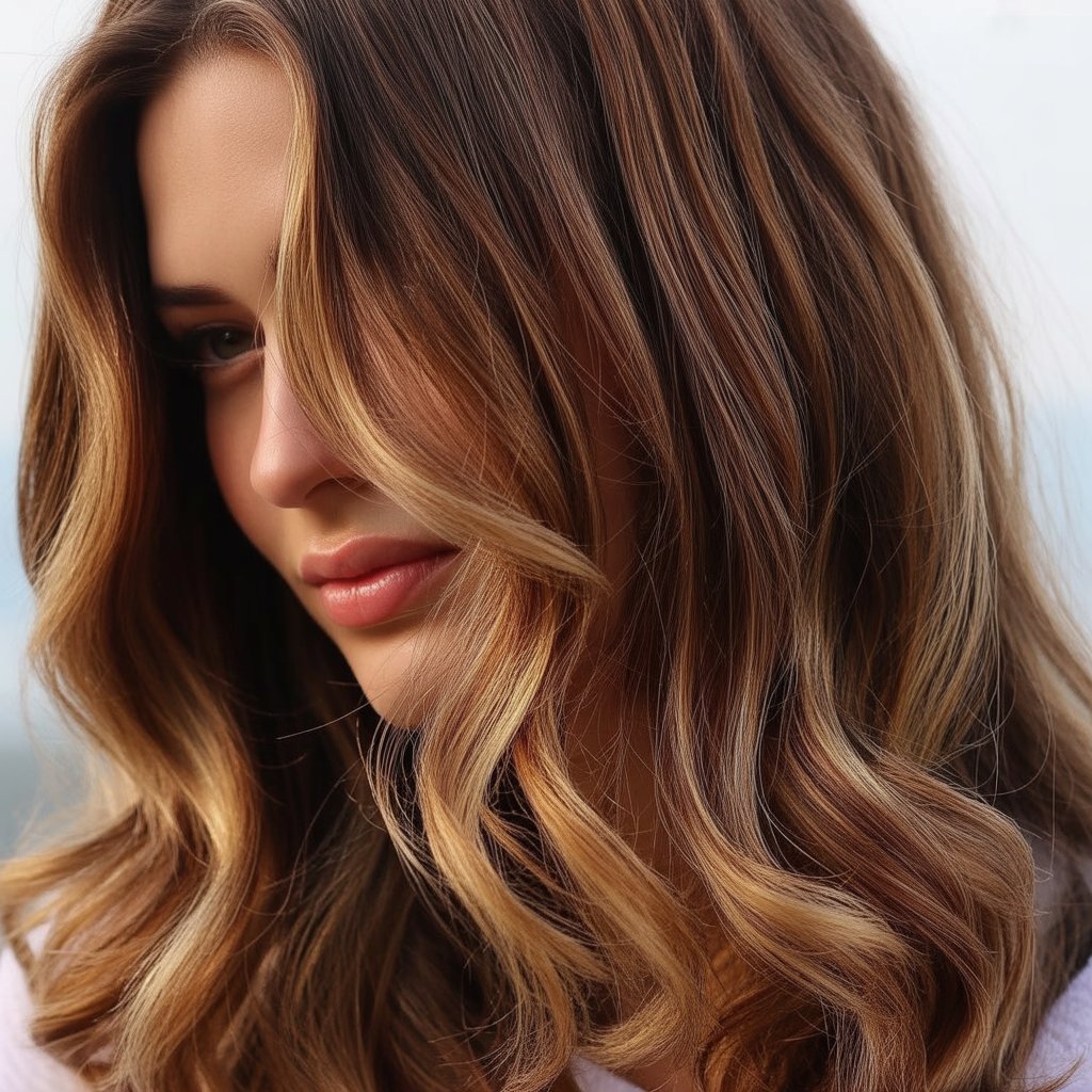 Best 27+ Elegant Winter Hair Colors for Brunettes 28 Toasted Coconut Highlights