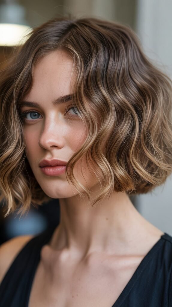 Wavy Textured Bob