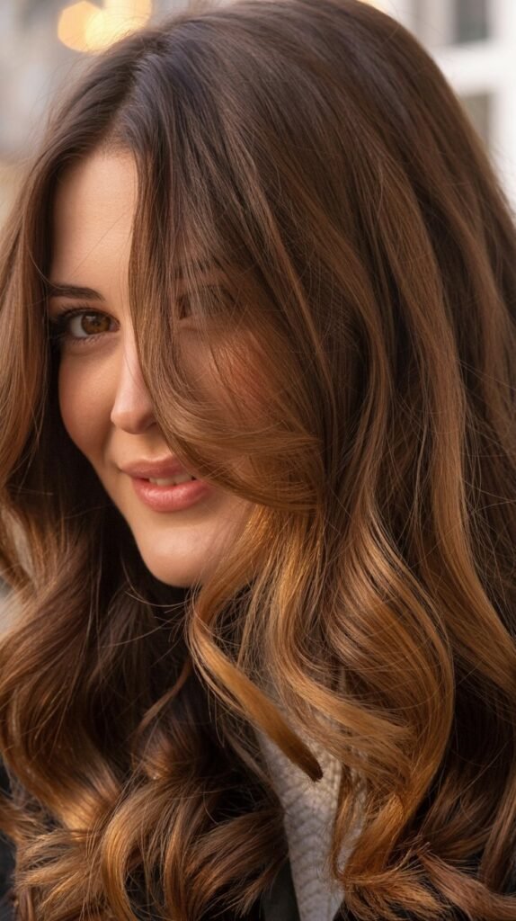 Mushroom Brown with Honey Highlights