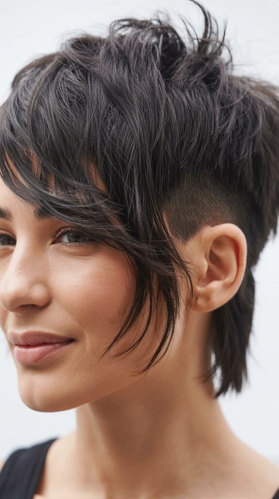 Choppy Layered Mohawk