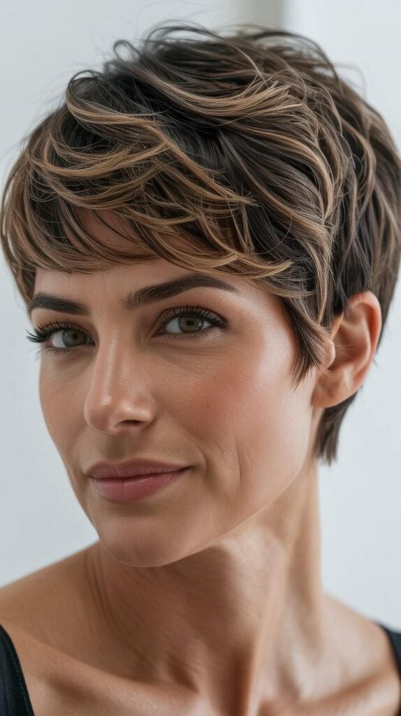  Perfect the Textured Pixie