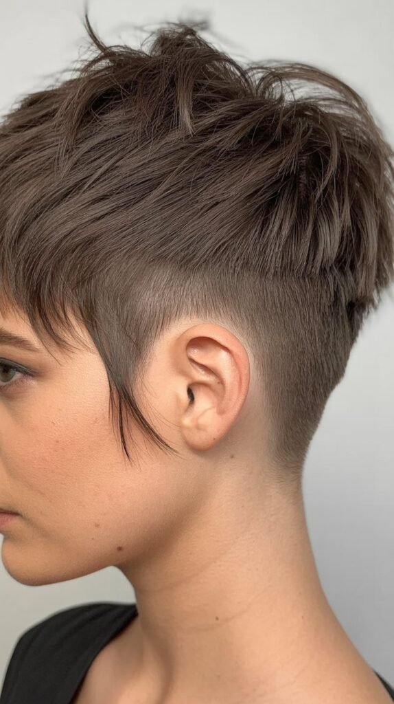 Choppy Undercut Pixie