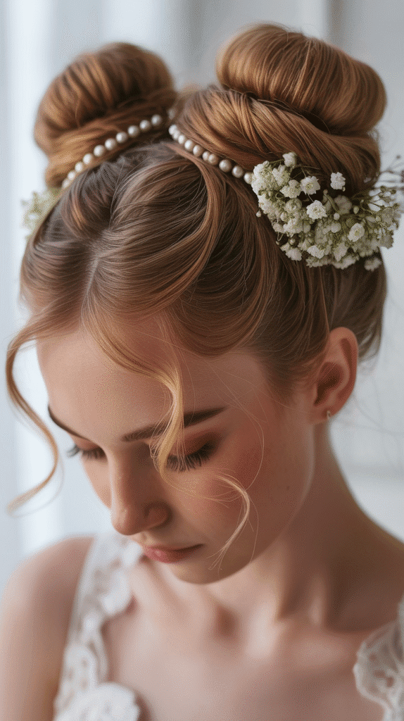 Best 30+ Wedding Hairstyles for Long Curly Hair 30 Curly Space Buns