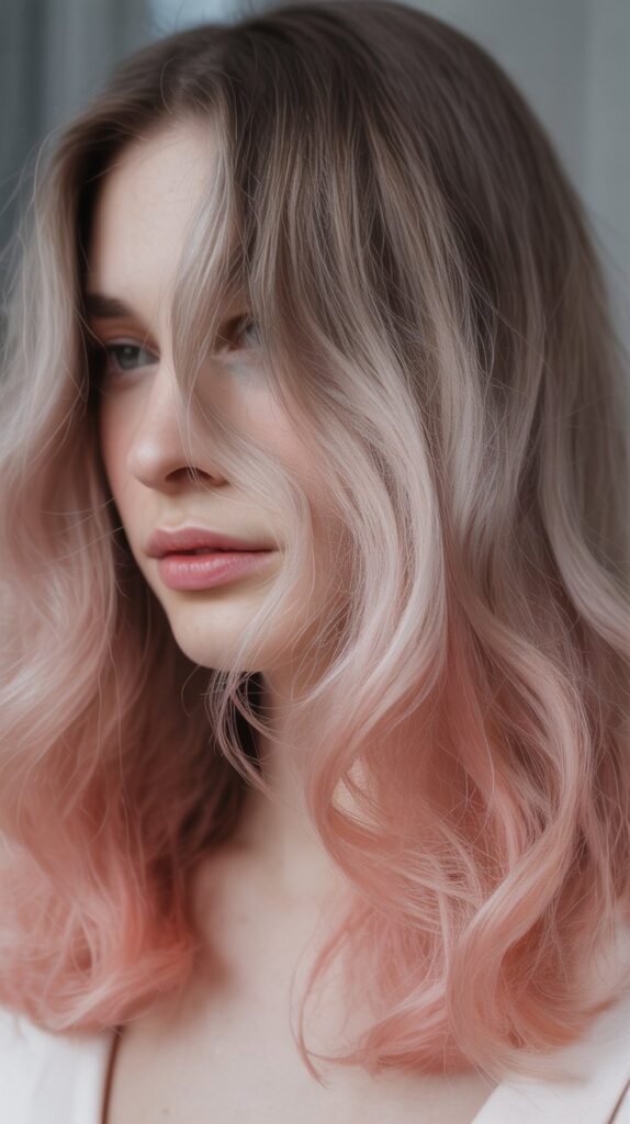 Soft Pink Balayage