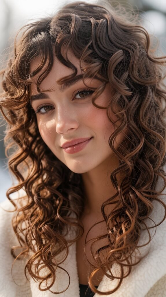 Mushroom Brown for Curly Hair