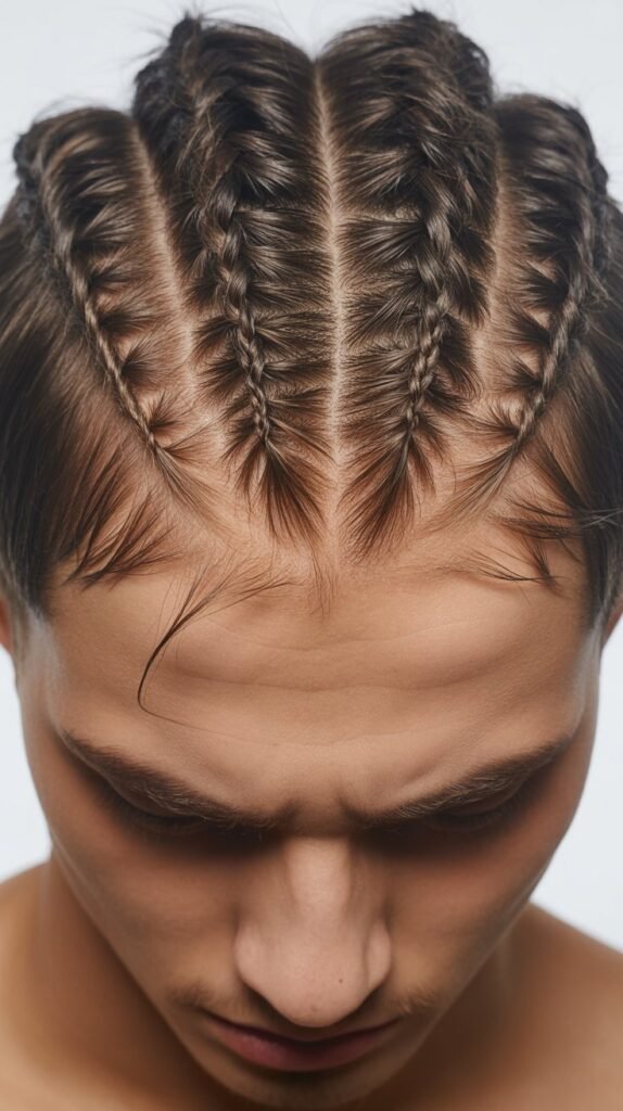 Braided Faux Hawk
