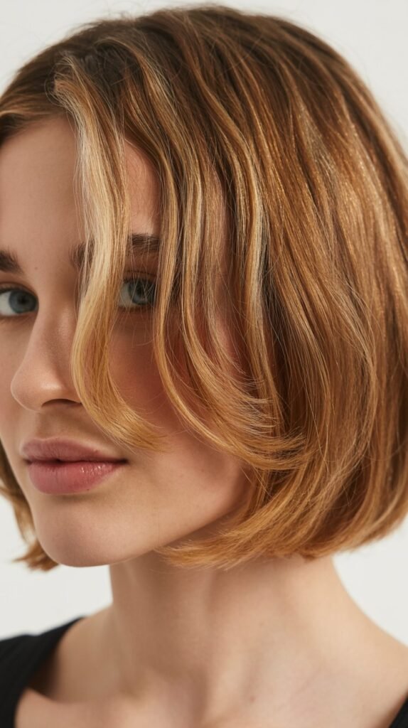 Layered Bob with Face-Framing Pieces