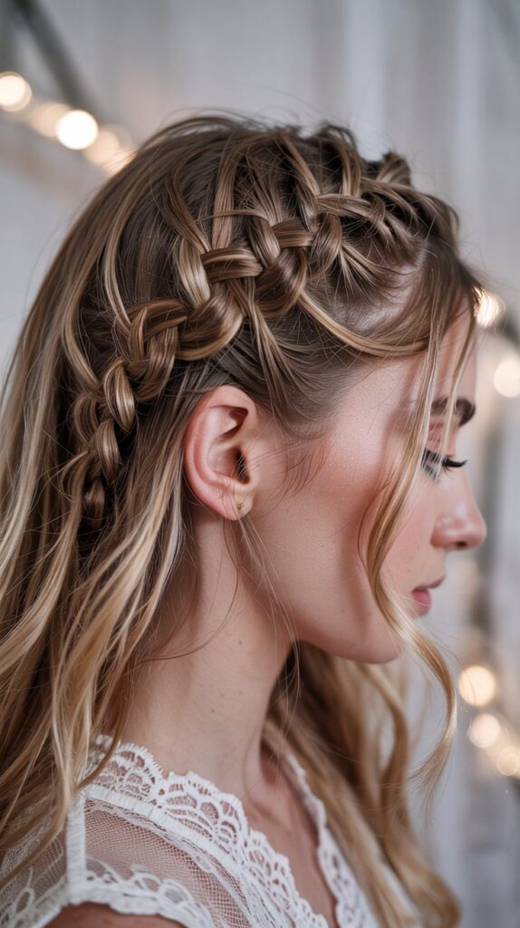 33 Easy Winter Hair Braids You'll Love 20 Lace Braid
