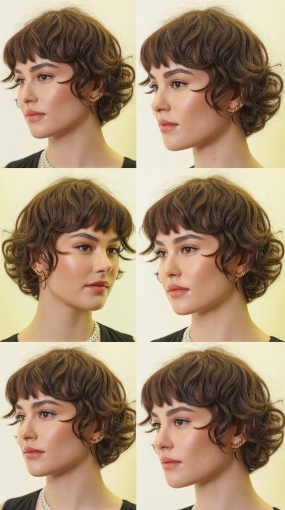 Wavy Pixie with Baby Bangs