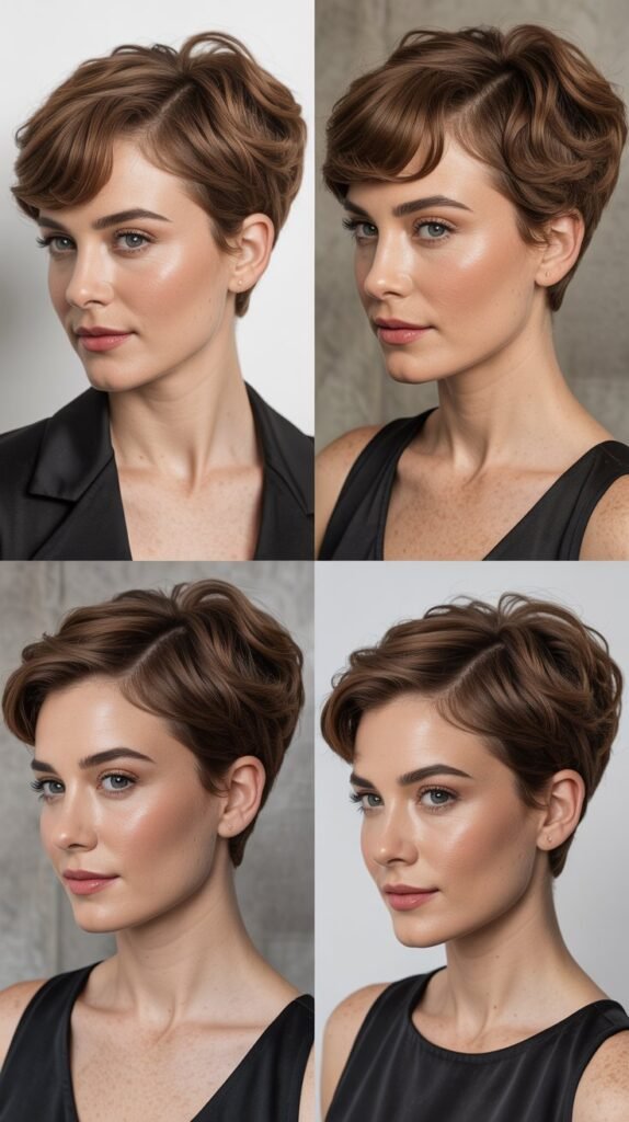 Pixie with Textured Fringe and Square Frames