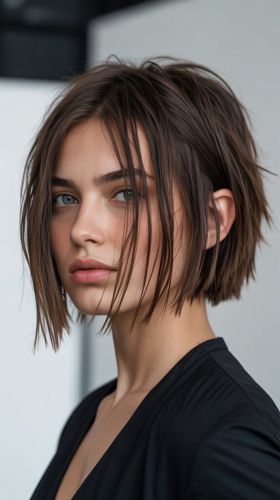 36 Choppy Bob Haircuts for Women in 2025 36 Choppy Bob with Piece-y Definition