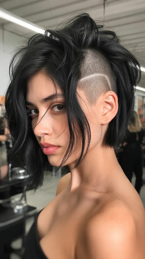 27+ Choppy Bob Haircuts That Will Transform Your Look Instantly 9 Choppy Bob with Undercut
