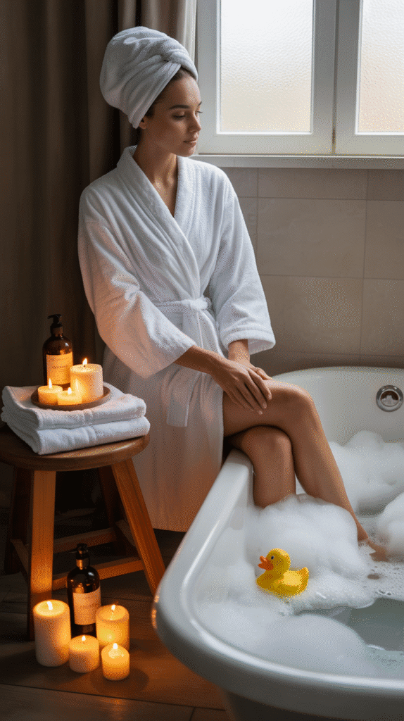 30 Fun DTI Outfit Ideas for the Self Care Sunday Non-VIP Theme 8 Bubble Bath Bliss