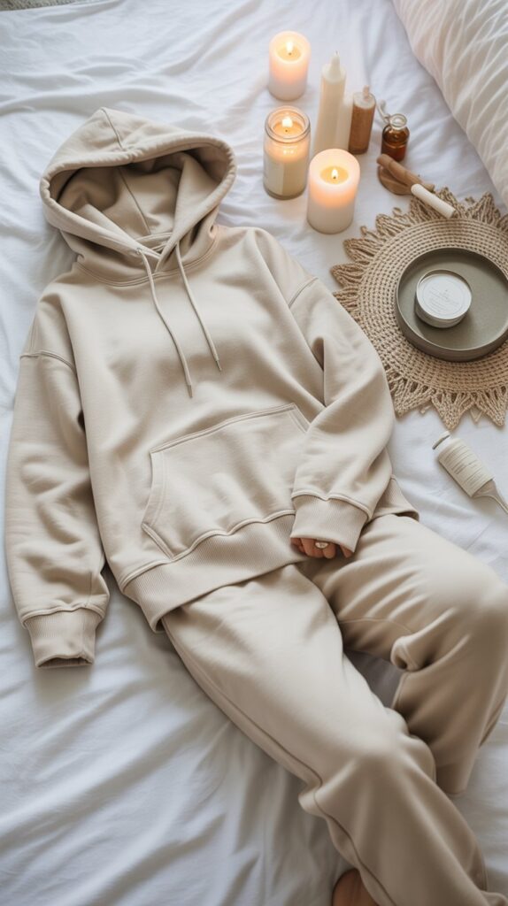 25 Modern DTI Outfits for the Self Care Sunday Vibe 1 Cloud Soft Oversized Hoodie Set