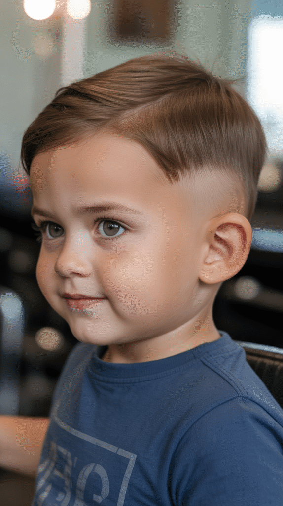 23 Toddler Boy Fade Haircuts That Are Totally Adorable 1 Classic Low Fade
