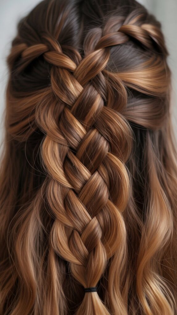 30 Braided Greasy Hair Hairstyles to Try 15 Infinity Braid Ponytail