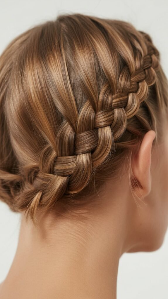 Dutch Braid Crown