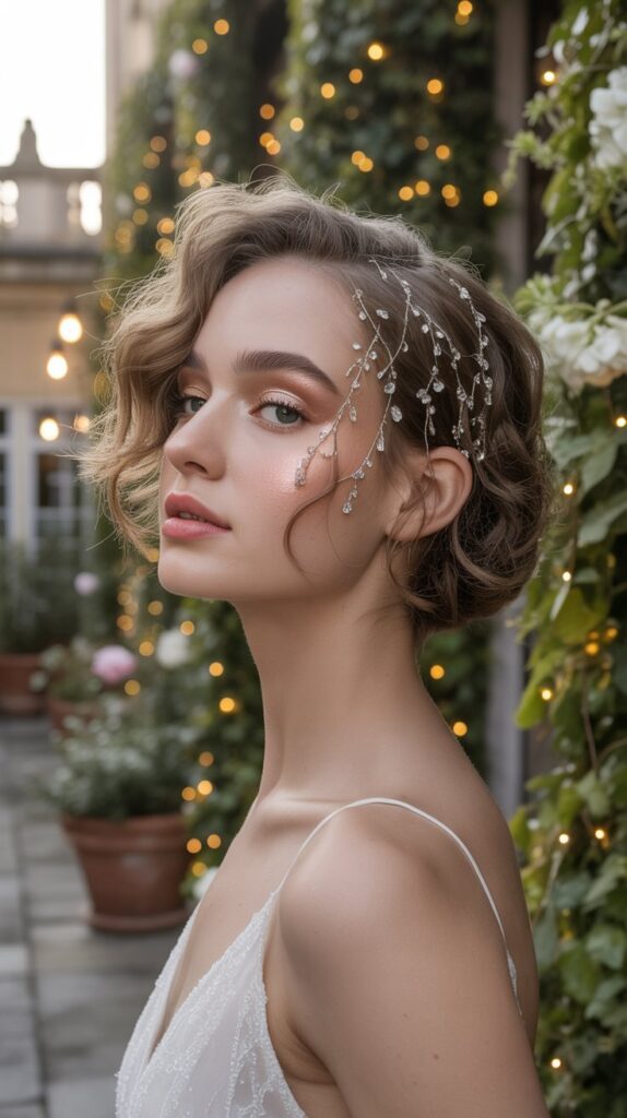 Crystal Hair Vine Accent