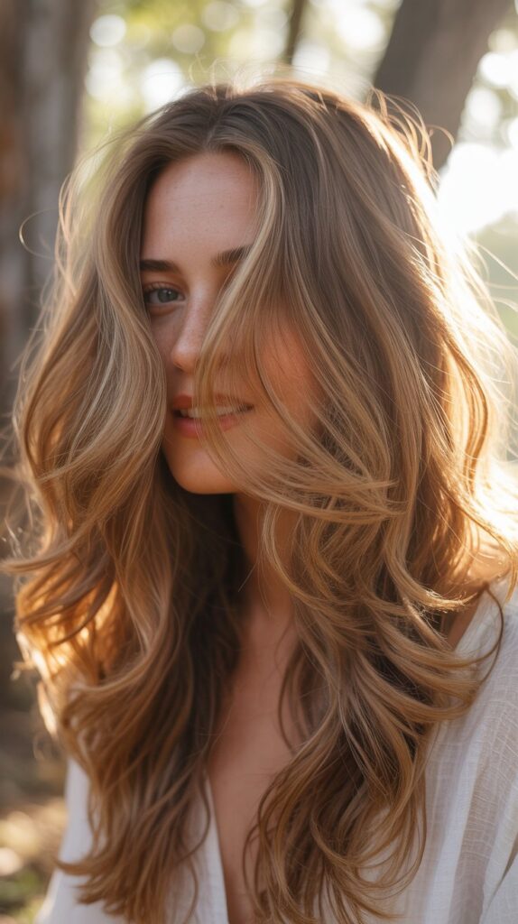 Top 30+ Stunning Haircut Ideas for Long Hair in 2025 16 Boho Layers with Waves