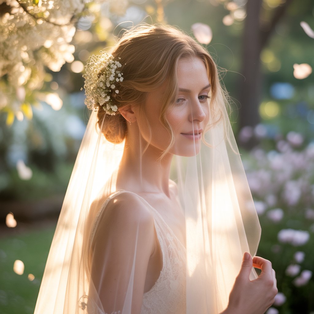 Romantic Twist with Baby's Breath