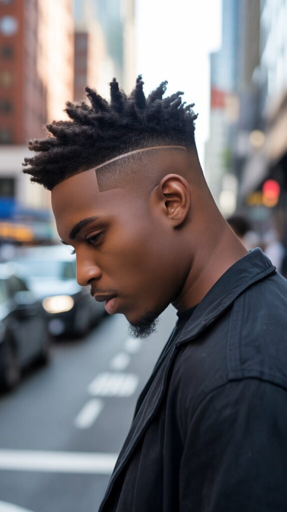 Top 27+ Jaw-Dropping Low Taper Fade Haircuts for Black Men You Need to Try! 23 Low Taper Fade with Faux Haw