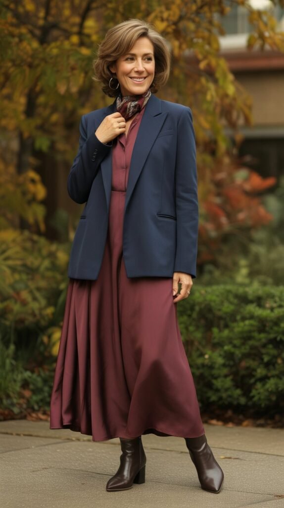 Blazer and Dress Pairing