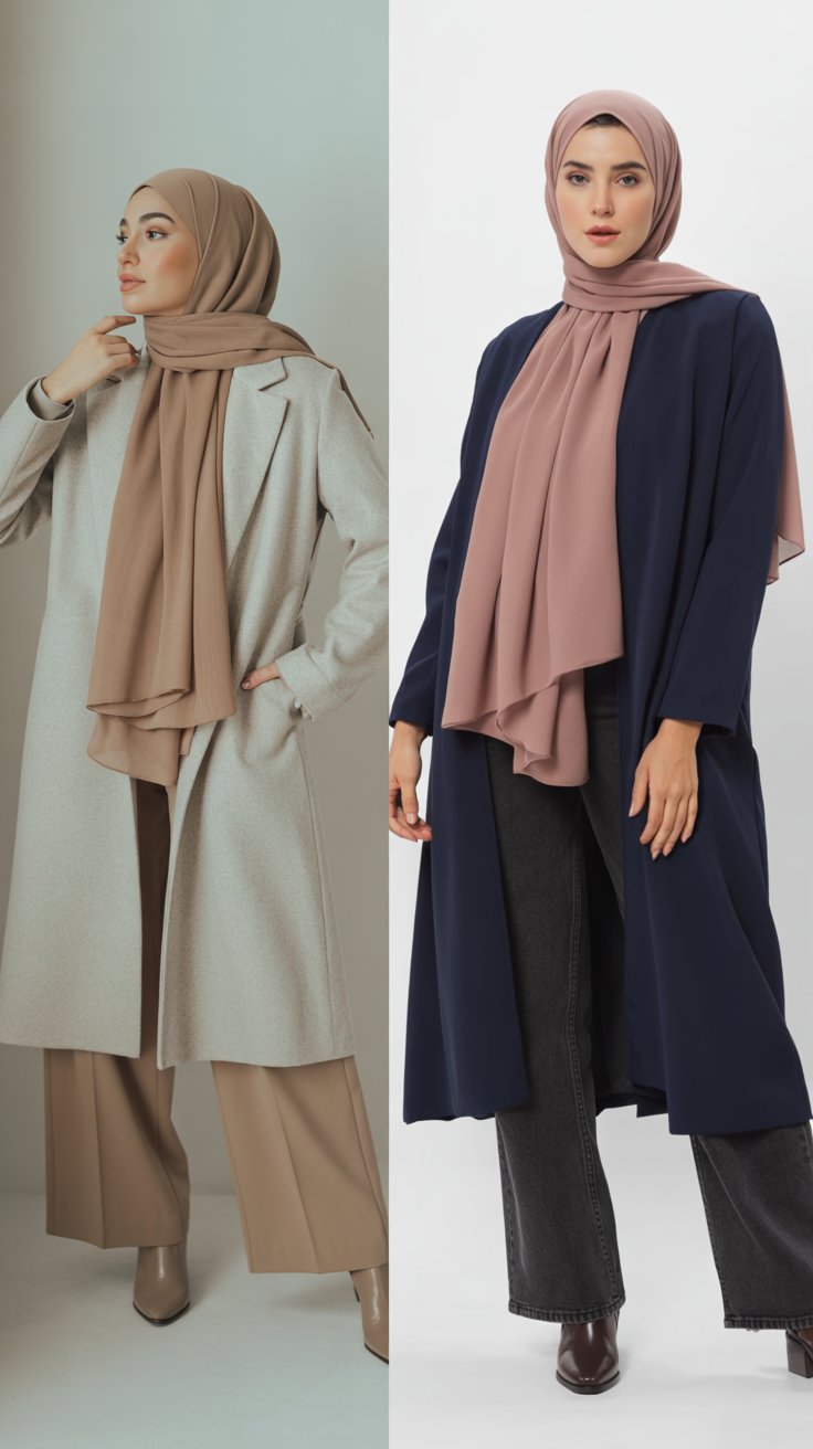 25 Modest Winter Outfits for Women with Hijab That Stay Fashionable