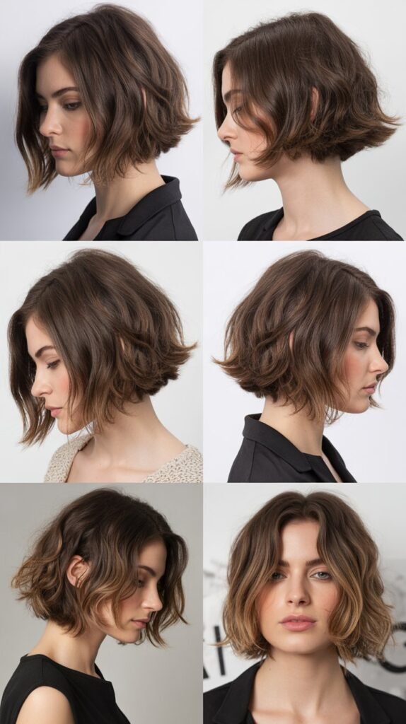 . Shaggy Inverted Bob