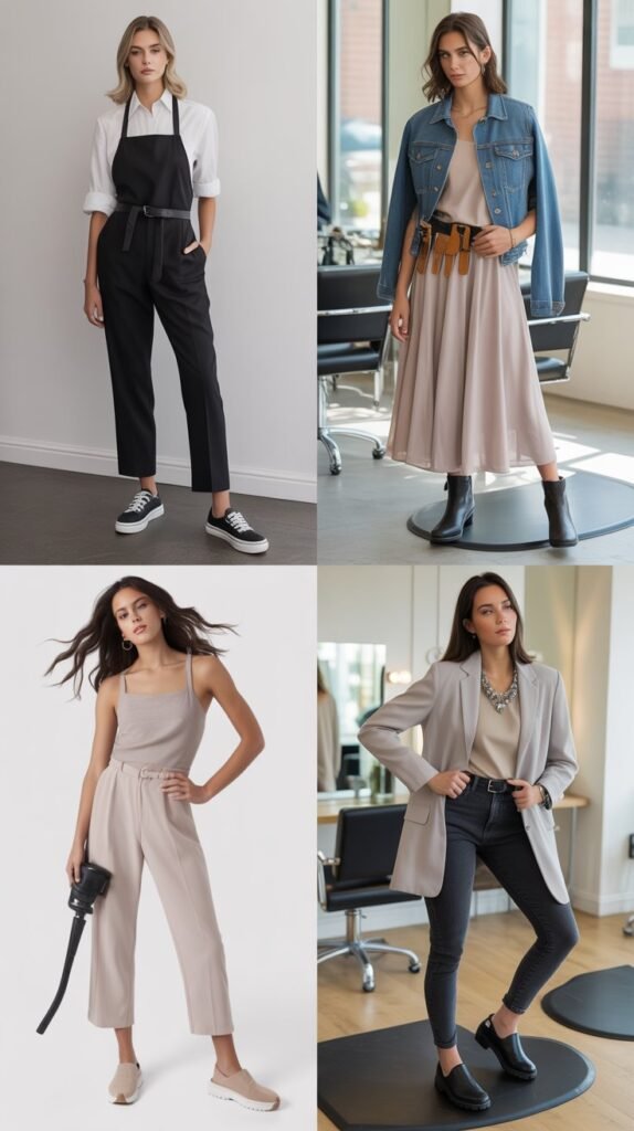 33 Chic Hairstylist Outfits for Work This Summer