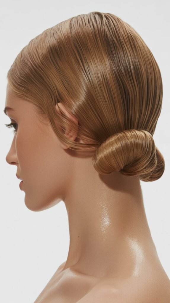 The Classic Sleek Low Bun