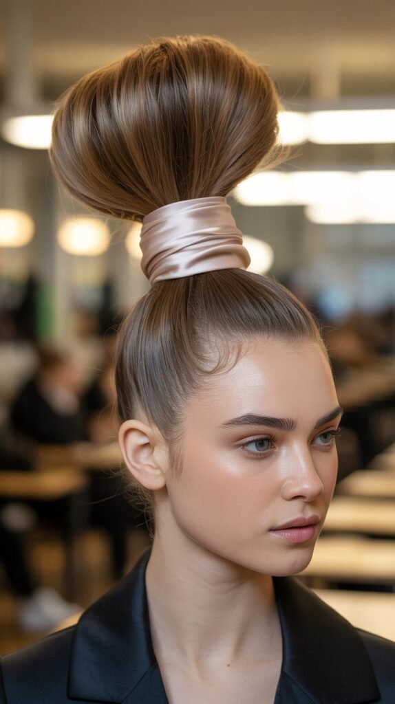 Sleek High Ponytail Wrap