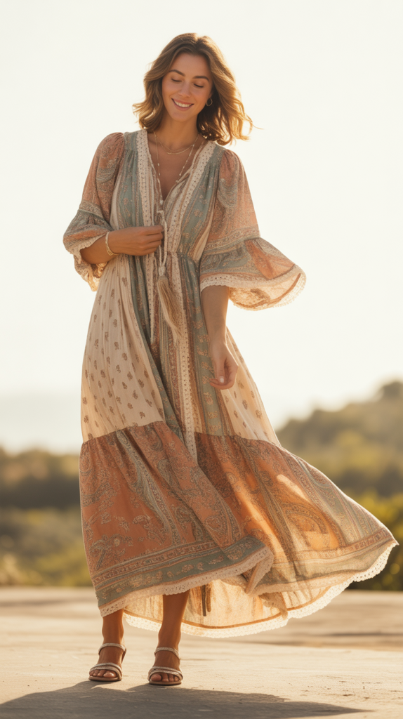 The Boho Maxi Dress Flow