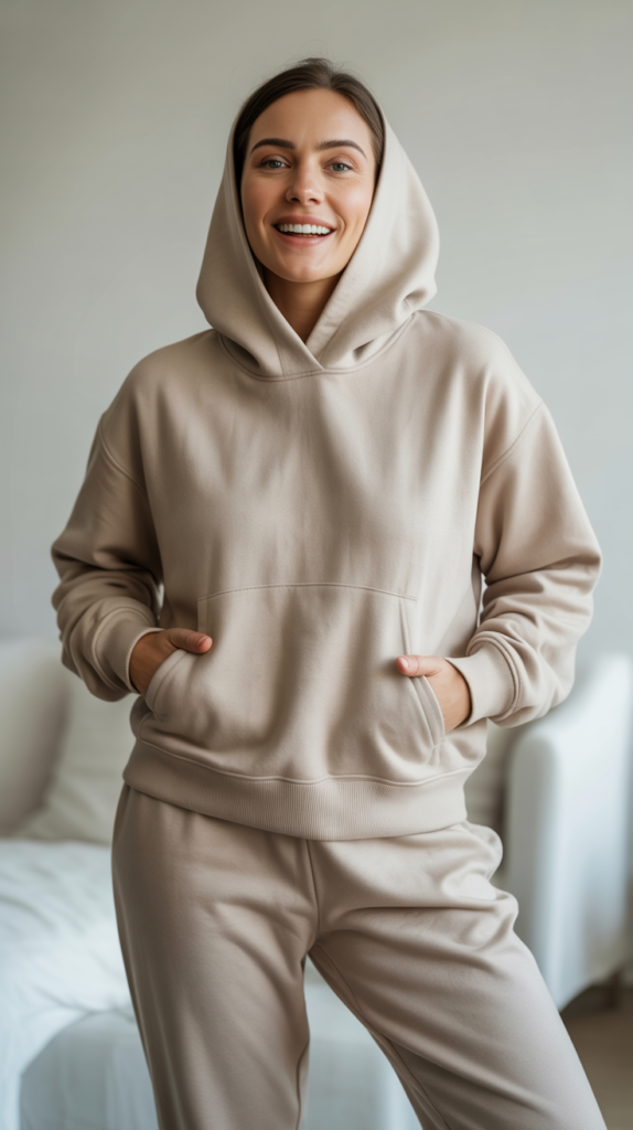 Cashmere Hoodie with Joggers