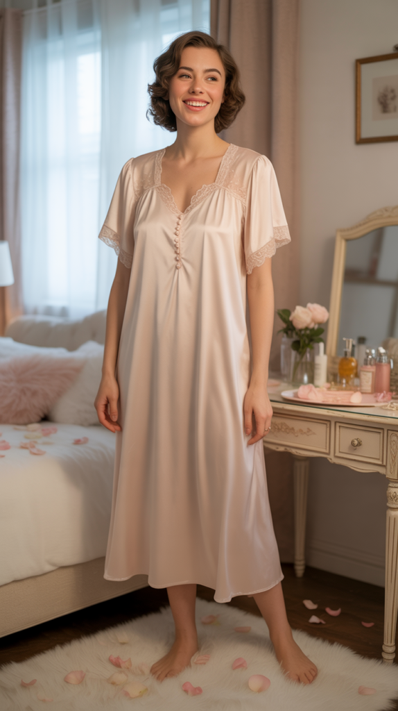  Vintage-Inspired Nightgown Style