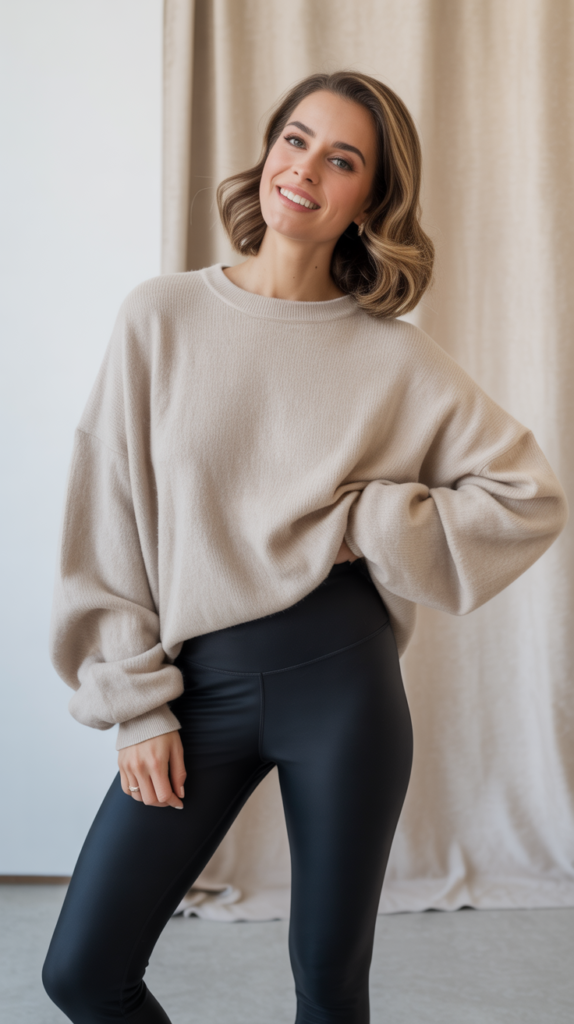 The Oversized Sweater and Leggings Classic