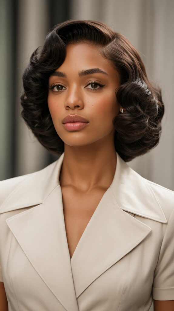 The Vintage Curly Bob