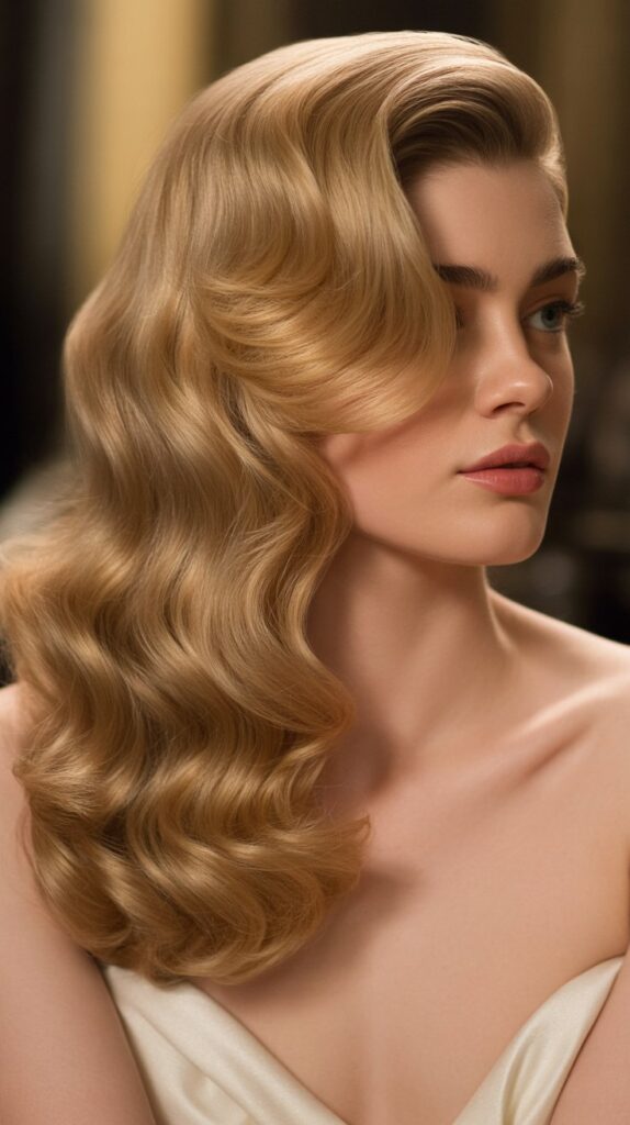 30 Easy and Quick Greasy Hair Hairstyles 17 Side Swept Waves