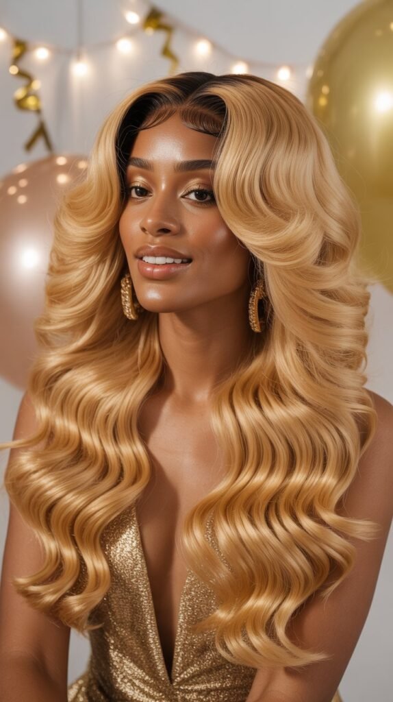 Honey Blonde Body Wave
